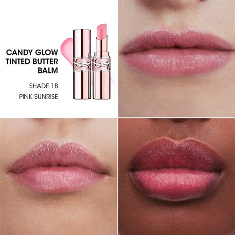 sephora yves saint laurent balsamo labbre|Candy Glow Tinted Butter Balm .